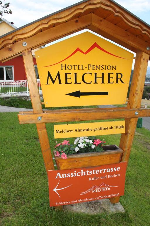 Hotel-Pension Melcher Дроболлах-ам-Факерзе Екстер'єр фото